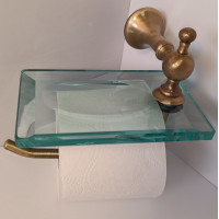 Держатель туалетной бумаги с мыльницей Tiffany World Retro RE 233.92 бронза RE23392