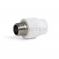Муфта комбинированная Fusitek PP-R 25х3/4 НР FT04304