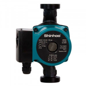 Насос циркуляционный Shinhoo BASIC S 32-8S 180 мм с гайками 71211006 Насос циркуляционный Shinhoo BASIC S 32-8S 180 мм с гайками 71211006