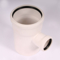 Тройник канализационный REHAU RAUPIANO PLUS 110/50/87° 121324