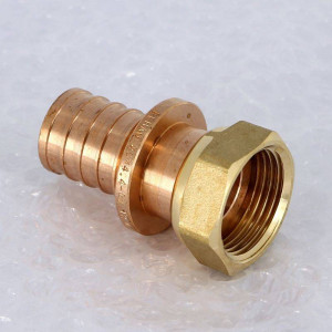 Муфта с накидной гайкой Rehau RAUTITAN RX+ 32-G 1 бронза 14563411001 Муфта с накидной гайкой Rehau RAUTITAN RX+ 32-G 1 бронза 14563411001