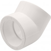 Угольник 45° PP-R THERMOLIGHT 40 мм белый НС-1620655