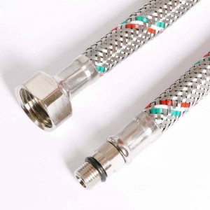 Гибкая подводка для смесителя Uni-Fitt 1/2 x M10 40 см 502S2804 Гибкая подводка для смесителя Uni-Fitt 1/2 x M10 40 см 502S2804
