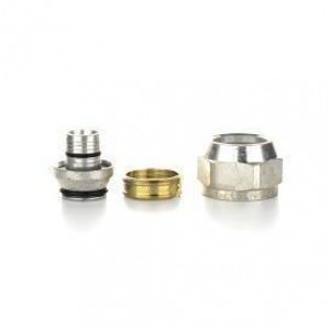 Резьбозажимное соединение STOUT 20x2.8/2.9-G 3/4 EK для PEX и PEX/AL труб EFB03.2028EK Резьбозажимное соединение STOUT 20x2.8/2.9-G 3/4 EK для PEX и PEX/AL труб EFB03.2028EK