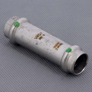 Муфта надвижная пресс Viega Sanpress Inox нержавеющая сталь 18 мм 436384