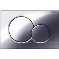 Смывная клавиша Geberit Sigma01 для двойного смыва глянцевый хром 115.770.21.5