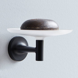 Мыльница подвесная Duravit Starck T черный матовый 0099334600