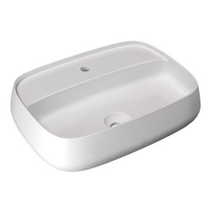 Раковина Ceramica Alice NUR 60x45x15 см Plan накладная белый глянцевый 33210101