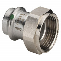 Переходник Viega Sanpress Inox 1х28 мм нержавеющая сталь 437633