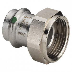 Переходник Viega Sanpress Inox 1х28 мм нержавеющая сталь 437633 Переходник Viega Sanpress Inox 1х28 мм нержавеющая сталь 437633