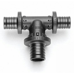 Тройник с увеличенным боковым проходом REHAU RAUTITAN PX 20-25-20 11601041001