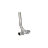 Тройник аксиальный Gekon GX с хромированной трубкой 20x15 (L=250 мм) x20 7GX019002025