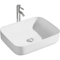 Раковина накладная Aquanet Вега 500x390x130 мм матовый белый AQ5515-MW