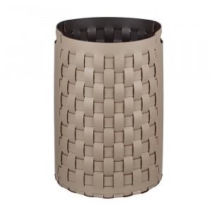 Корзина для белья круглая ADJ Bottega 40х57 см капучино/шоколад 1057.04/06 Корзина для белья круглая ADJ Bottega 40х57 см капучино/шоколад 1057.04/06