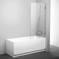 Шторка для ванны Ravak Brilliant BVS1-80 800 мм хром стекло Transparent 7U840A00Z1