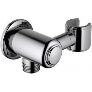 Шланговое подсоединение с держателем Aquatek КЛАССИК хром AQ2462CR