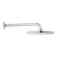 Верхний душ GROHE Tempesta 250 с кронштейном 380 мм хром 26663000