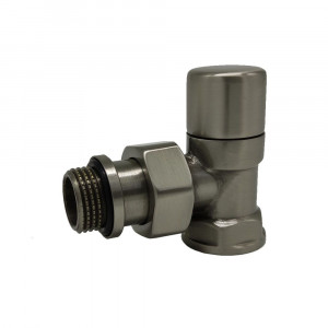 Клапан запорный угловой SR Rubinetterie Ovus 1/2 матовый никель 0453-1500NS00 Клапан запорный угловой SR Rubinetterie Ovus 1/2 матовый никель 0453-1500NS00