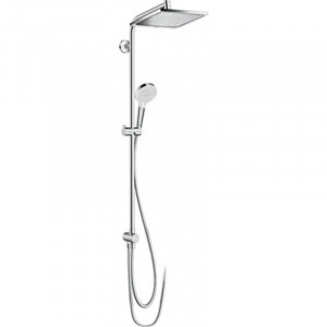 Душевая система hansgrohe Crometta E 240 1jet Showerpipe Reno EcoSmart 27289000 Душевая система hansgrohe Crometta E 240 1jet Showerpipe Reno EcoSmart 27289000