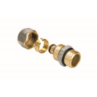 Муфта обжимная Henco с наружной резьбой 20x3/4 1-2005-S