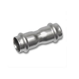 Муфта соединительная Sanha NiroPress 316L 28 мм пресс-пресс 69270283 Муфта соединительная Sanha NiroPress 316L 28 мм пресс-пресс 69270283