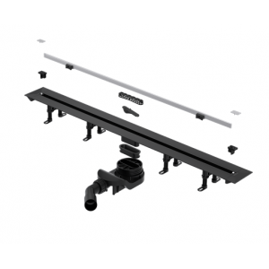 Дренажный канал Splendy Vario Drain 300-1200 мм сталь брашированная VD30512KYSB