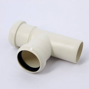 Тройник канализационный Sinikon Comfort 50x50 мм 87° 508017.K