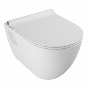 Унитаз подвесной безободковый Serel Smart 52x35.5 см SM46KSS110H Унитаз подвесной безободковый Serel Smart 52x35.5 см SM46KSS110H