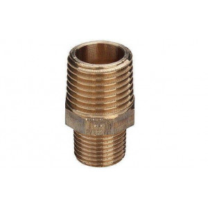 Ниппель редукционный Viega 1 x 1/2 НН бронза 320287 Ниппель редукционный Viega 1 x 1/2 НН бронза 320287