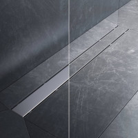 Трап для душа линейный AM.PM PrimeFlow универсальный затвор Tile 80 см W02SC-U11-080-04SB