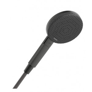Ручной душ hansgrohe Raindance Alive Select S 125 мм 3 режима черный хром 24500340 Ручной душ hansgrohe Raindance Alive Select S 125 мм 3 режима черный хром 24500340