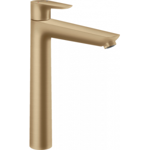 Смеситель для раковины Hansgrohe Talis E 240 гладкий корпус шлифованная бронза 71717140 Смеситель для раковины Hansgrohe Talis E 240 гладкий корпус шлифованная бронза 71717140