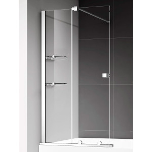 Шторка на ванну Aquanet 1200x1400 мм стекло 8 мм хром AQM6601-2 Шторка на ванну Aquanet 1200x1400 мм стекло 8 мм хром AQM6601-2