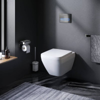 Унитаз подвесной AM.PM Inspire V2.0 FlashClean с сиденьем микролифт C701701SC