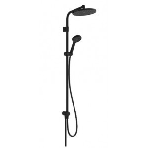Душевая система Hansgrohe Activera S Showerpipe 240 1jet EcoSmart Reno Varia матовый черный 28074670 Душевая система Hansgrohe Activera S Showerpipe 240 1jet EcoSmart Reno Varia матовый черный 28074670