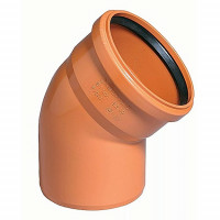 Отвод 45° Ostendorf KGB PVC DN 110 мм 220220