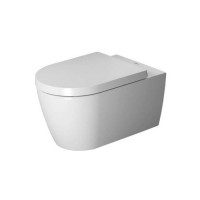 Унитаз подвесной Duravit ME by Starck Rimless с сиденьем микролифт 37х57 см 45290900A1