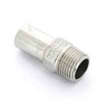 Переходник пресс Viega Sanpress Inox 18 мм x 1/2 НР нержавеющая сталь 436711