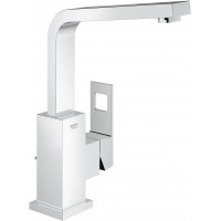 Смеситель для раковины GROHE Eurocube с высоким изливом и донным клапаном хром 2313500E