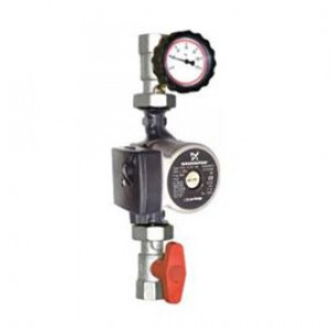 Комплект подключения Hoobs 1 с насосом Grundfos UPSO 25-65 180 и шаровыми кранами HB-10321-ISO-P6 Комплект подключения Hoobs 1 с насосом Grundfos UPSO 25-65 180 и шаровыми кранами HB-10321-ISO-P6