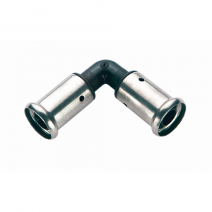 Угольник 90° HENCO ПВДФ пресс 16x16 мм 1PK-1616 Угольник 90° HENCO ПВДФ пресс 16x16 мм 1PK-1616