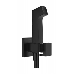 Гигиенический душ Hansgrohe Bidette E EcoSmart черный матовый 29231670 Гигиенический душ Hansgrohe Bidette E EcoSmart черный матовый 29231670