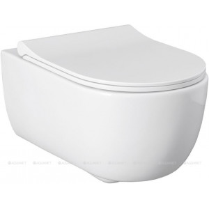 Унитаз подвесной Allen Brau PRIORITY 1 Rimless без сиденья 545x360 мм 4.31001.20 Унитаз подвесной Allen Brau PRIORITY 1 Rimless без сиденья 545x360 мм 4.31001.20