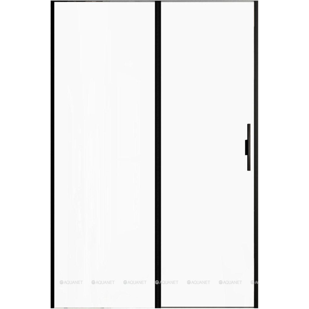 Дверь в нишу Allen Brau Priority 1400 мм стекло Optiwhite черн. браш. алюминий 3.31012.BBA