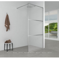 Душевая перегородка Aquanet SW-1200CT 120х200 см стекло 6 мм с суппортом хром SW-1200CT