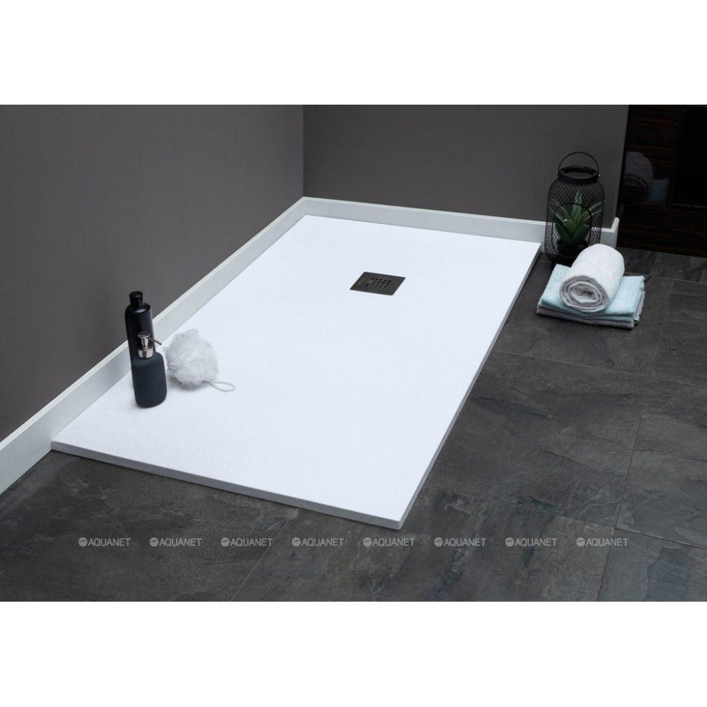 Поддон литьевой Aquanet Pleasure NEW 1200х900х30 мм белый камень 00256323