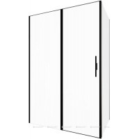 Душевое ограждение Allen Brau Priority 1400x800 мм браш черный 3.31012.BBA/3.31015.BBA