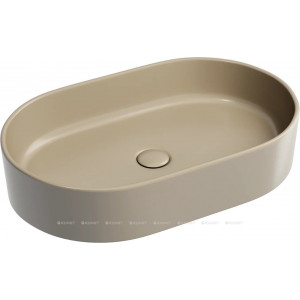 Раковина-чаша накладная Ceramica Nova Element 608х385х122 мм капучино матовый CN6048MC Раковина-чаша накладная Ceramica Nova Element 608х385х122 мм капучино матовый CN6048MC