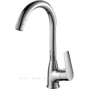 Смеситель для кухни Rossinka Silvermix S35-23 с высоким поворотным изливом хром S35-23 Смеситель для кухни Rossinka Silvermix S35-23 с высоким поворотным изливом хром S35-23