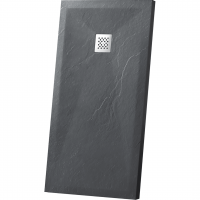 Душевой поддон прямоугольный RGW Stone Tray-G графит 900x1000 мм 14152910-02-11
